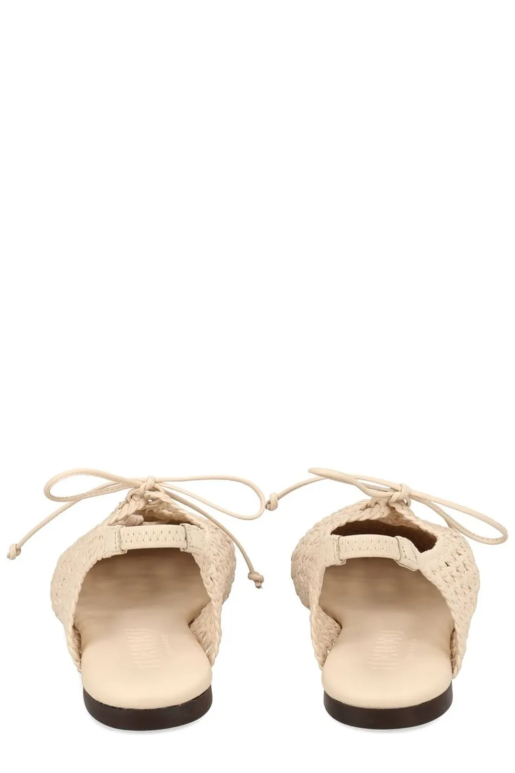 Hereu Sardana Woven Slingback Flat Shoes