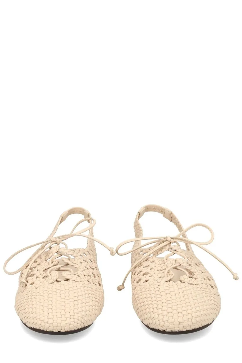 Hereu Sardana Woven Slingback Flat Shoes