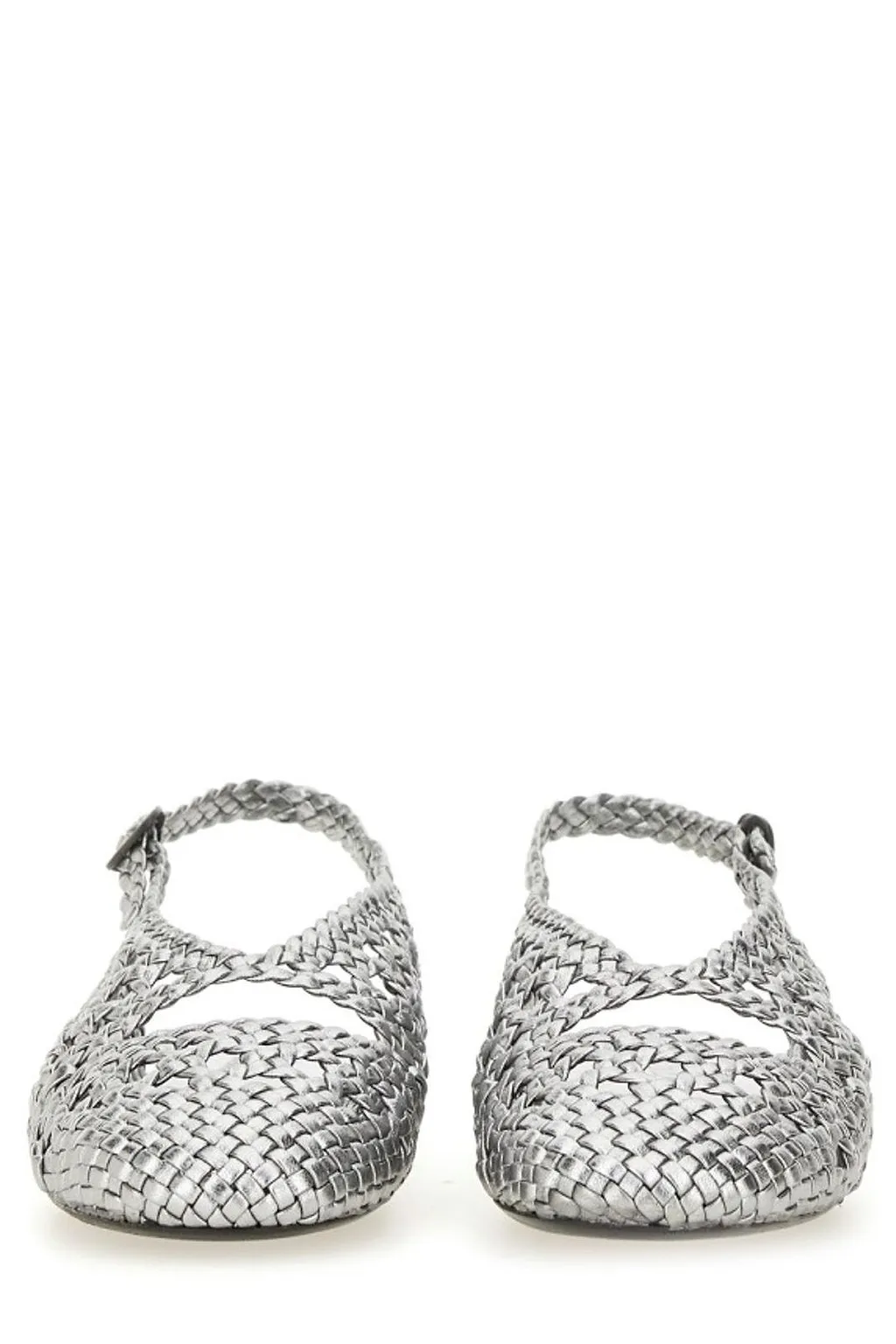 Hereu Slingback Braided Flat Shoes