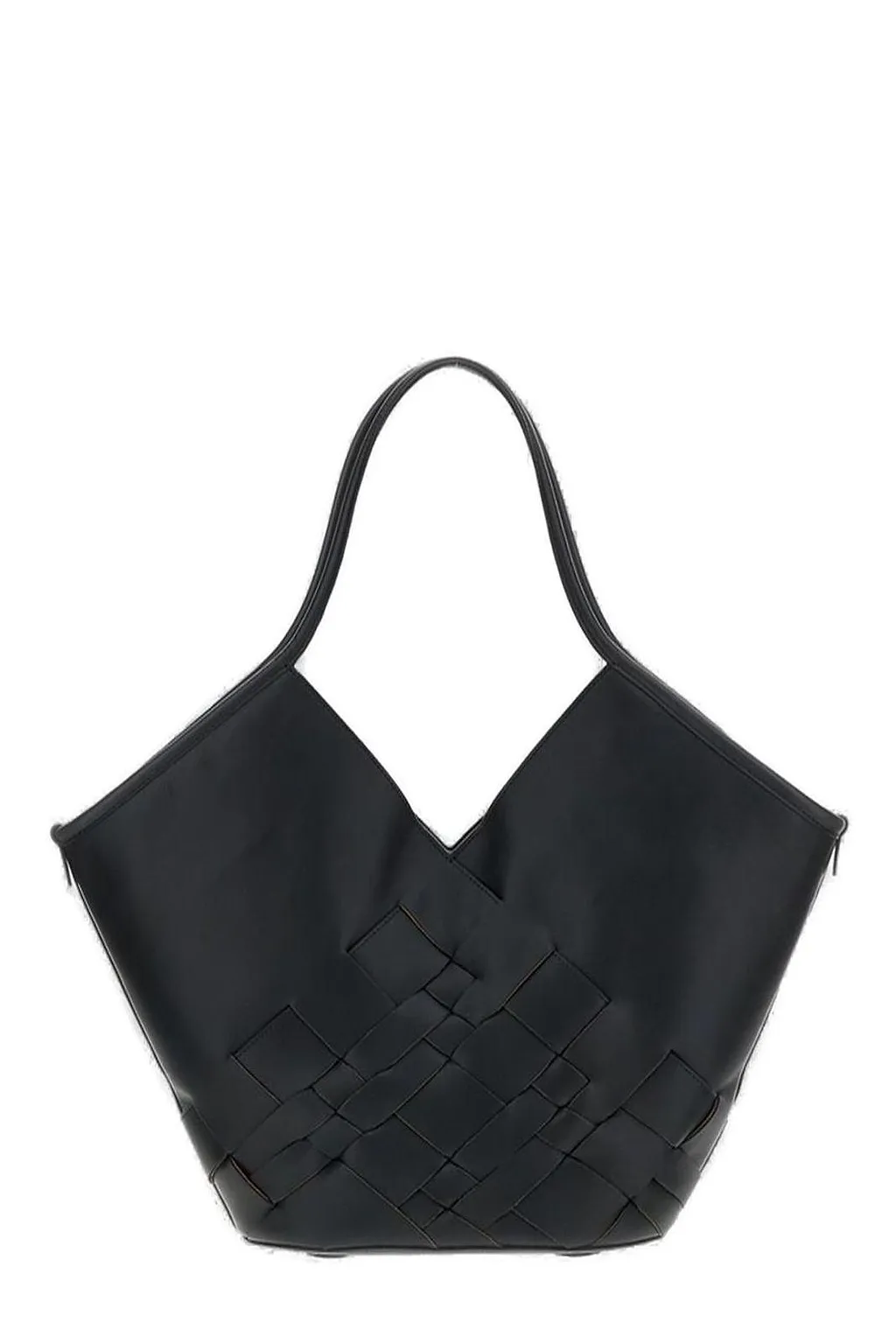 Hereu Woven Leather Tote Bag