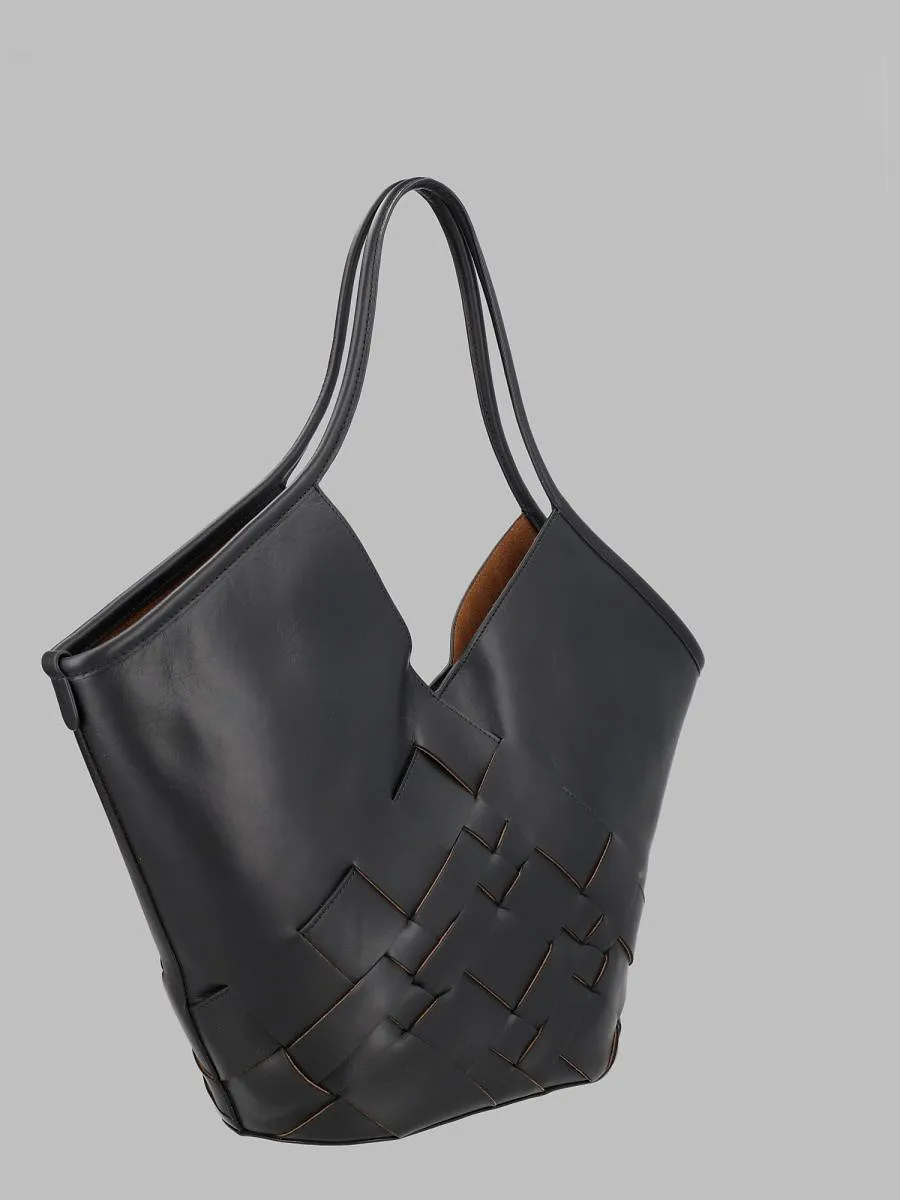 Hereu Woven Leather Tote Bag
