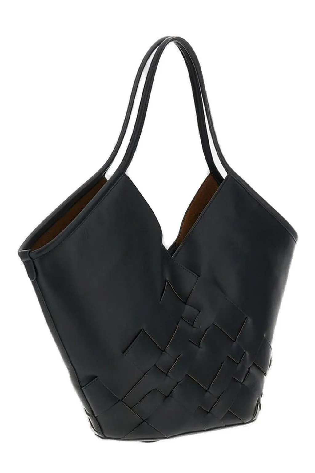Hereu Woven Leather Tote Bag