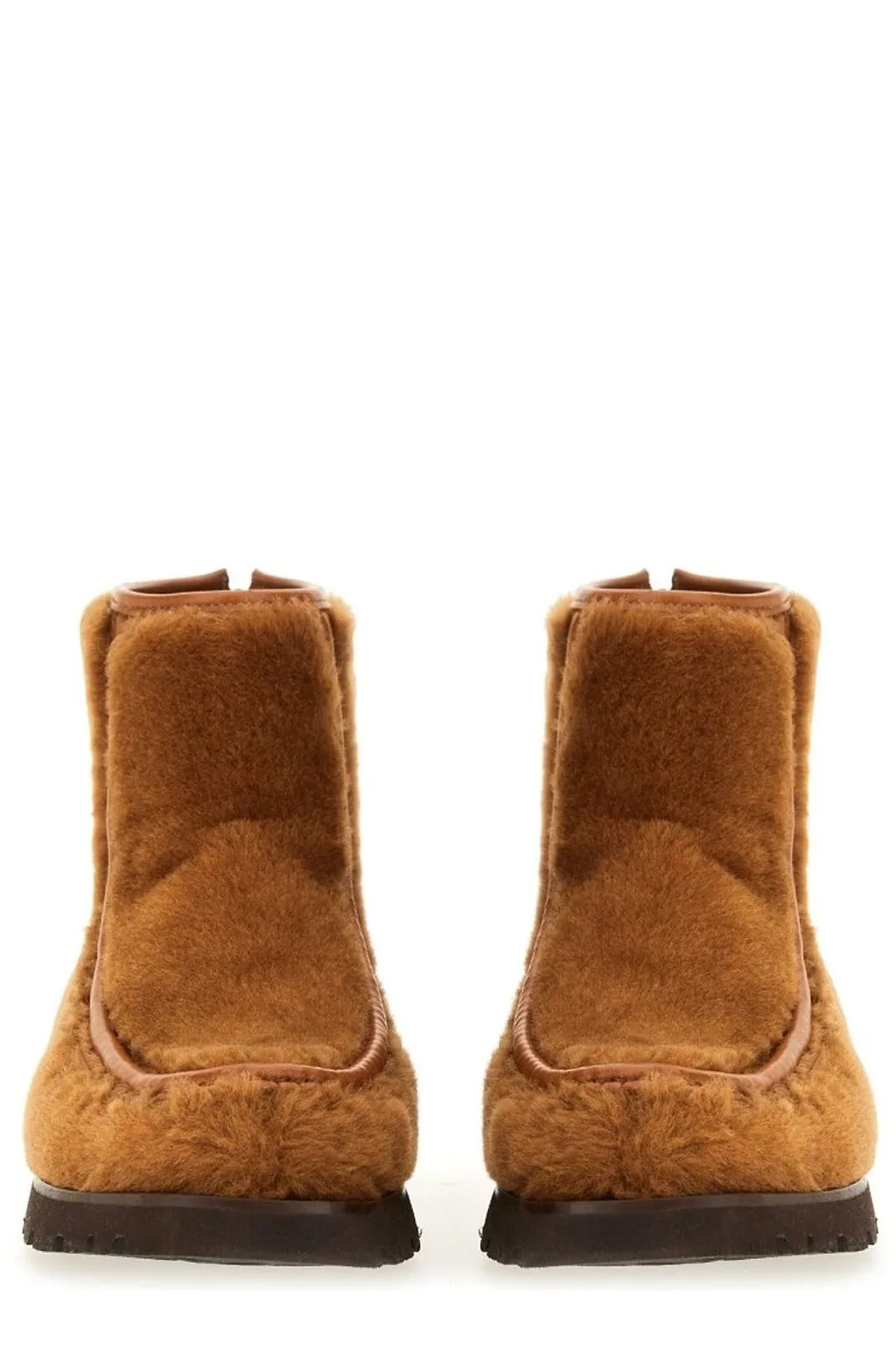 Hereu Zipped Flat Boots