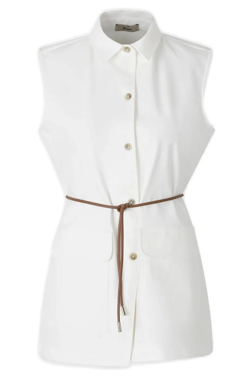 Herno Belted Button-Fastened Vest