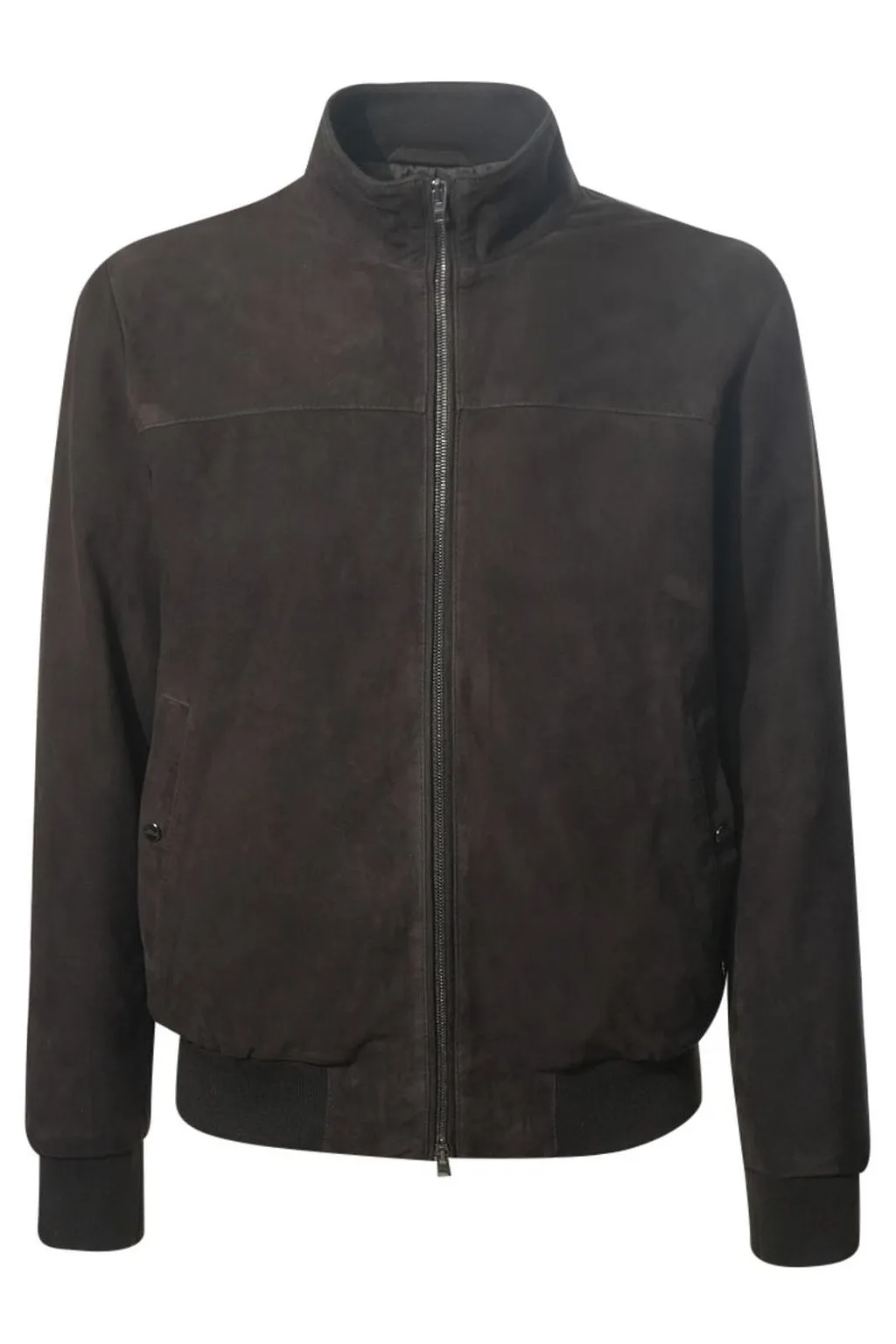 Herno High Collar Zip Jacket