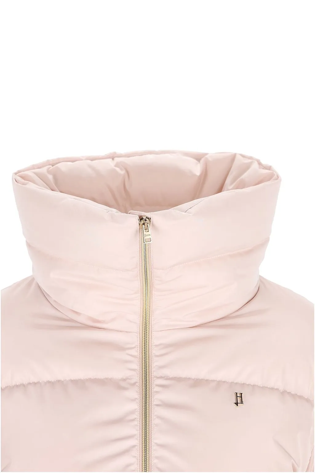 Herno Kids High-Neck Long Puffer Coat