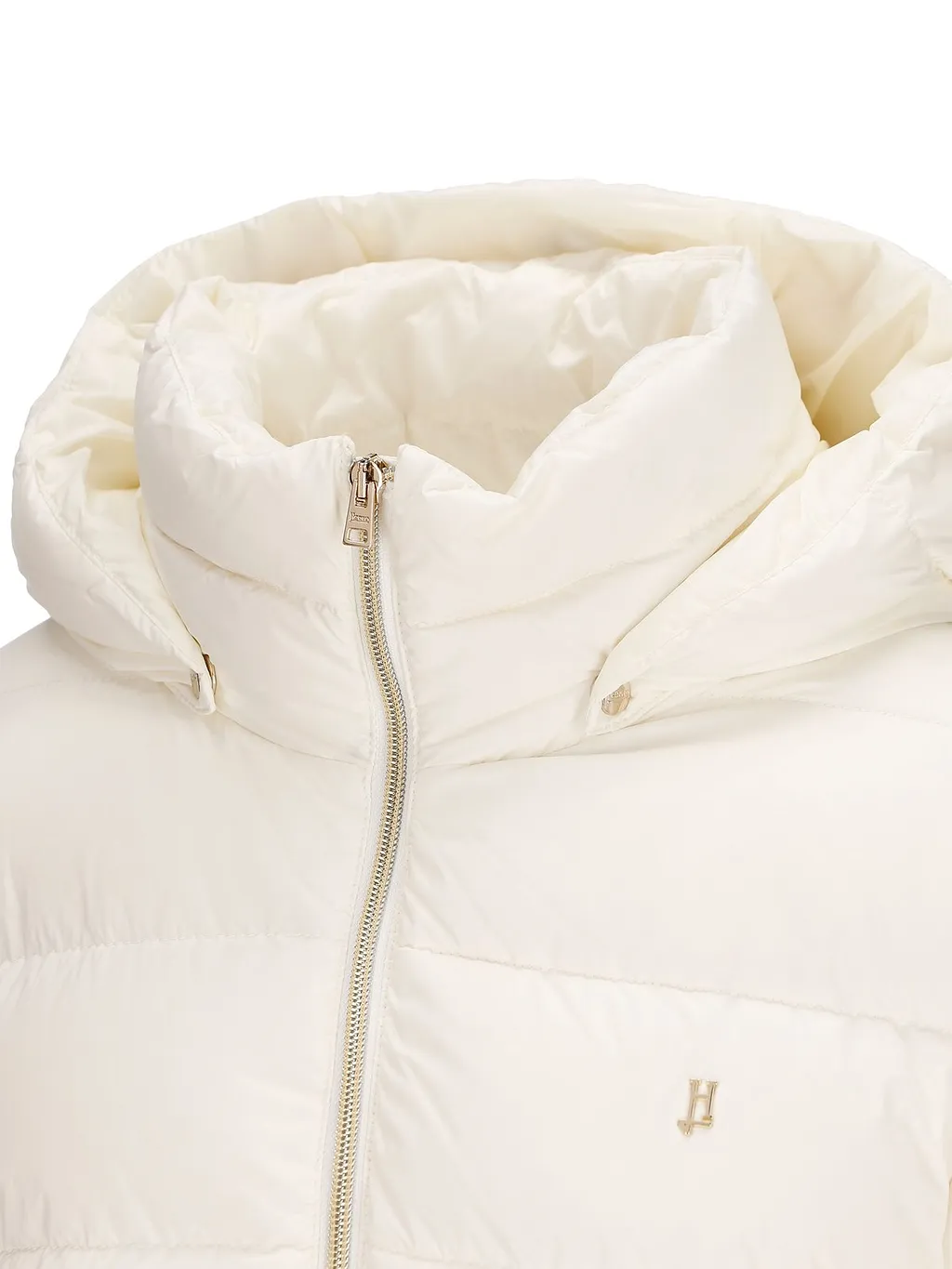 Herno Kids Logo-Embroidered Zipped Hooded Jacket