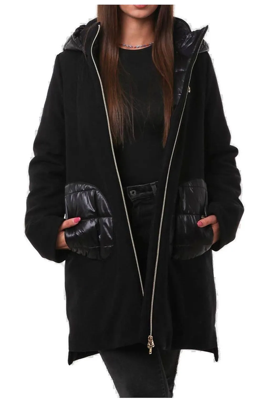Herno Kids Panelled Hooded Coat