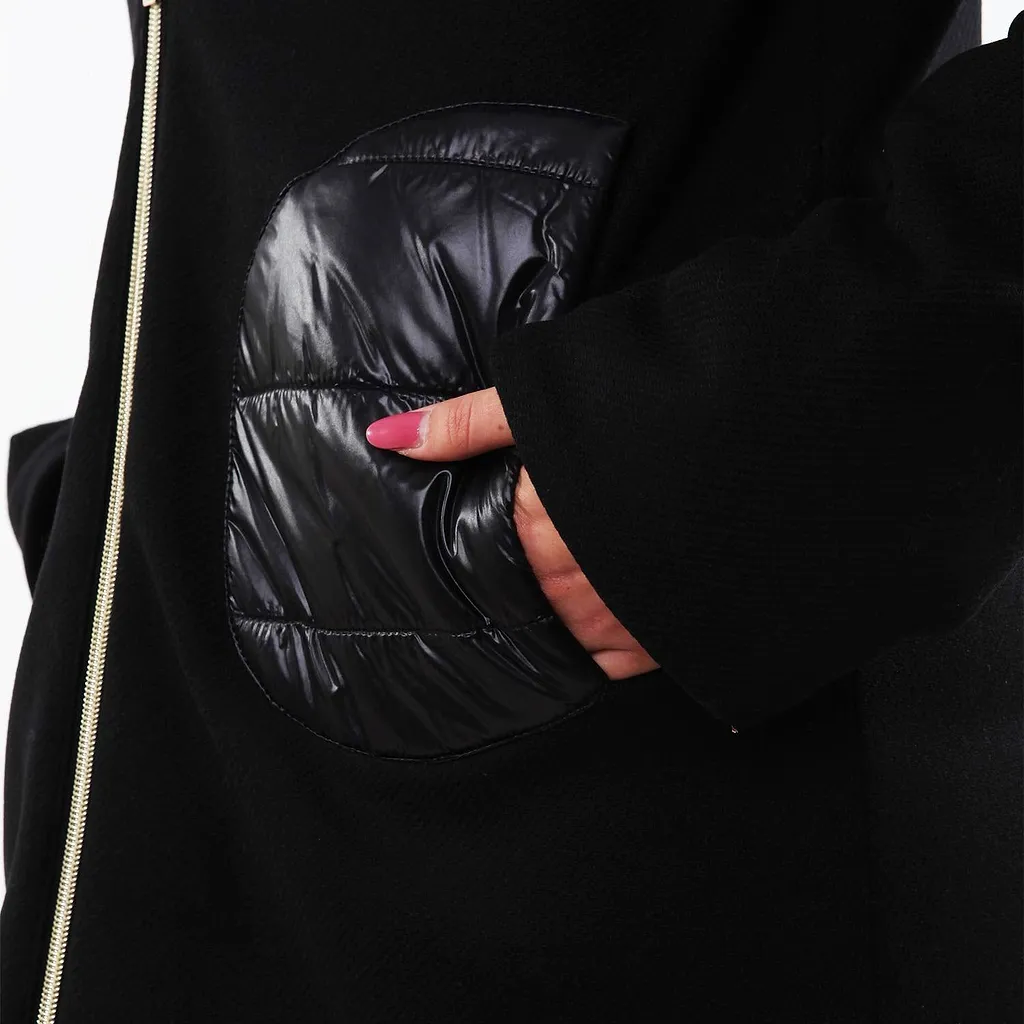 Herno Kids Panelled Hooded Coat