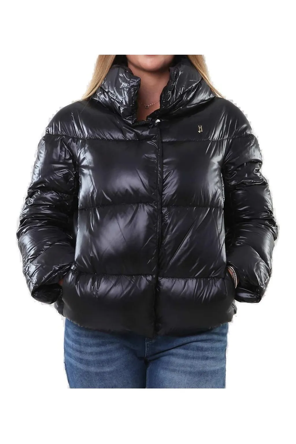 Herno Kids Straight Hem Puffer Jacket