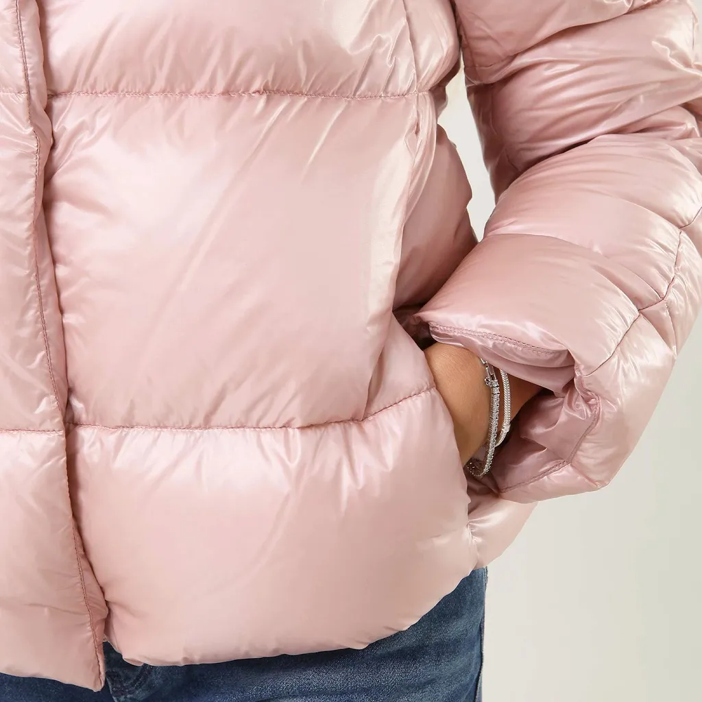 Herno Kids Straight Hem Puffer Jacket