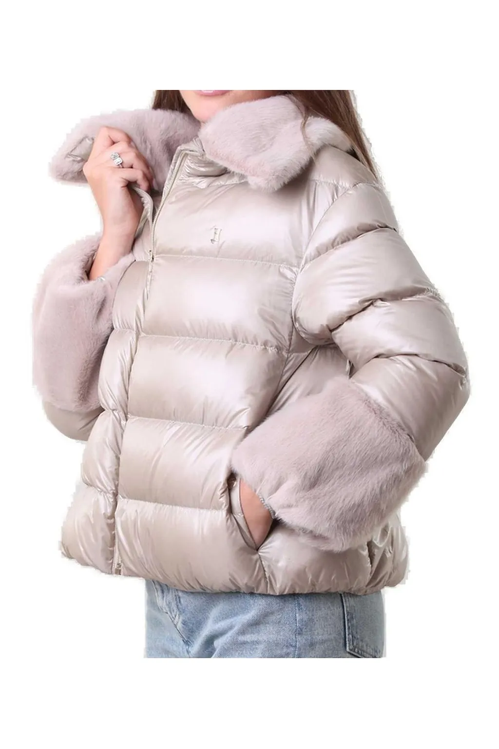 Herno Kids Zipped Padded Jacket