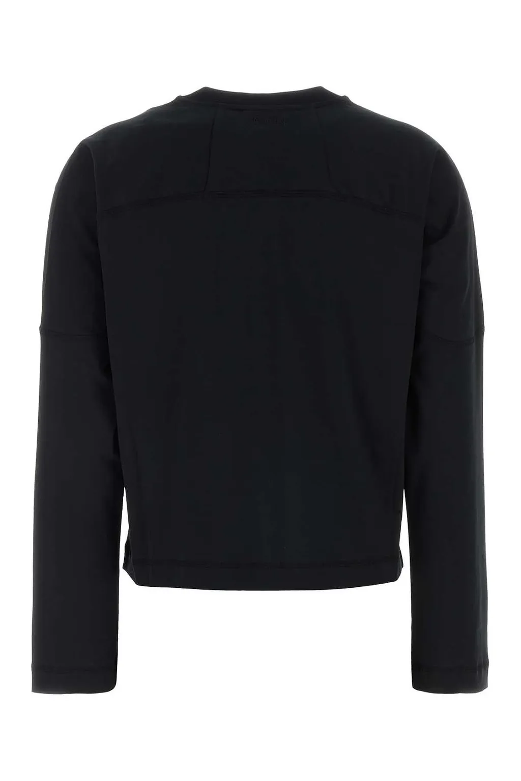 Herno Long-Sleeve Crewneck Boxy T-Shirt