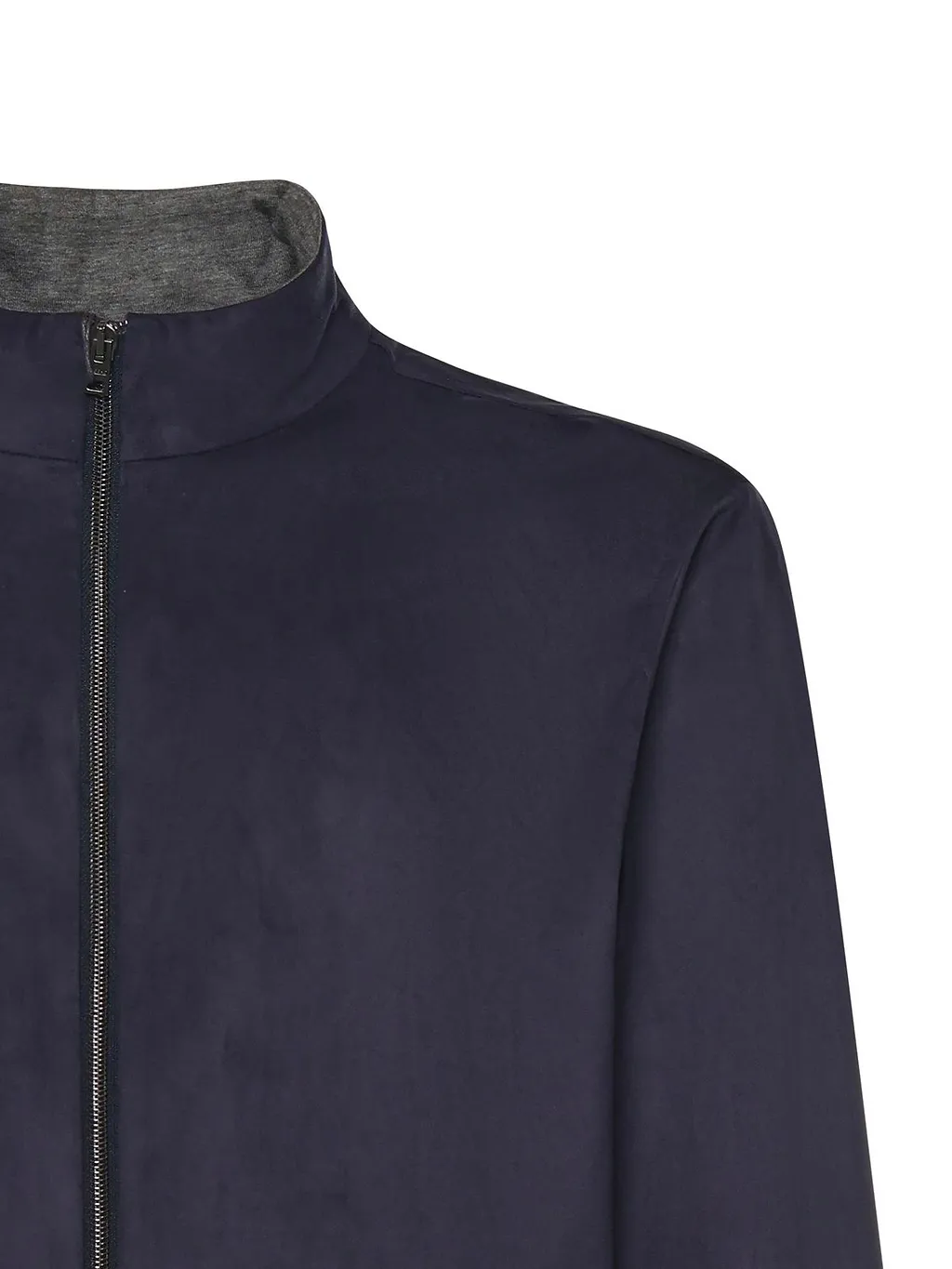 Herno Long-Sleeved Zip-Up Coat