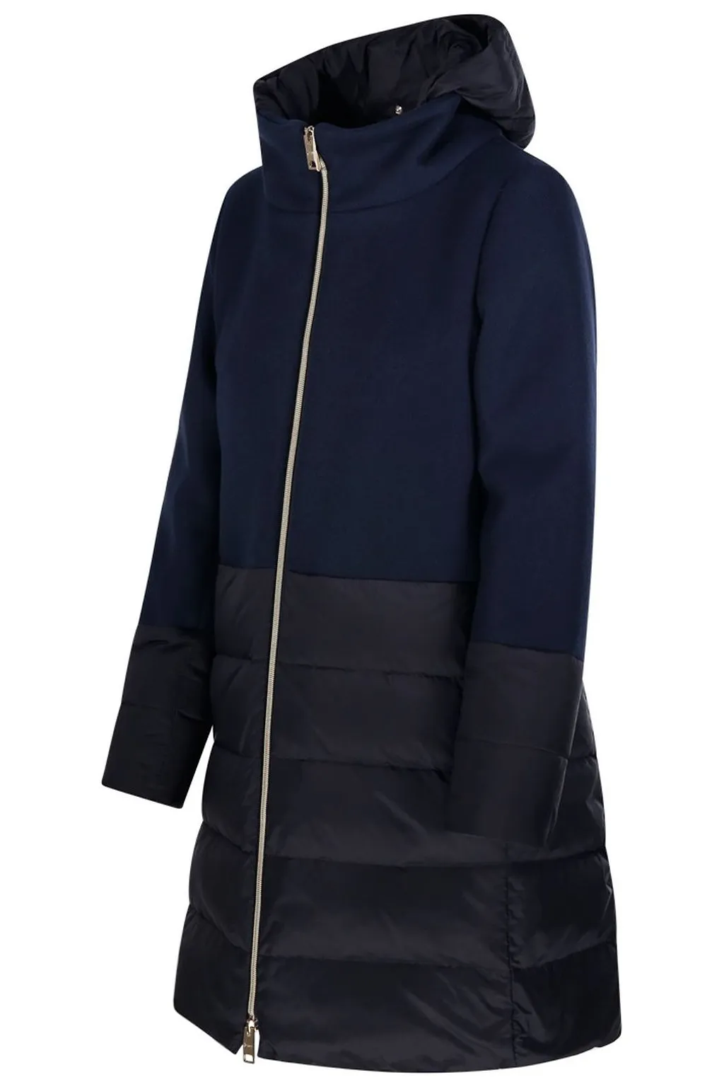 Herno Panelled Hooded Jacket