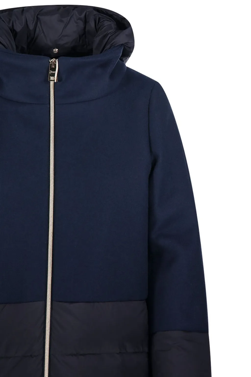 Herno Panelled Hooded Jacket