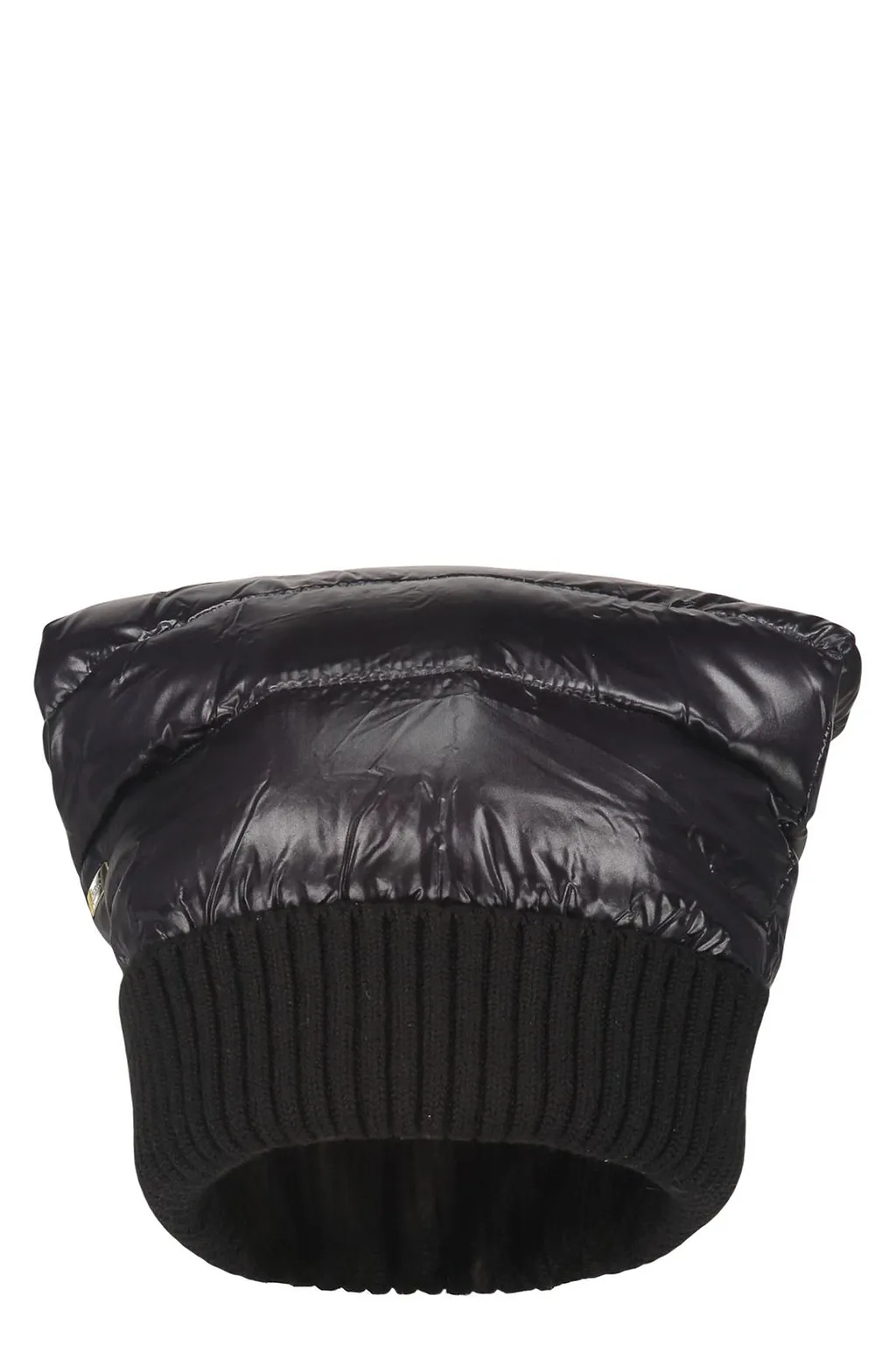 Herno Quilted Knit-Trim Hat