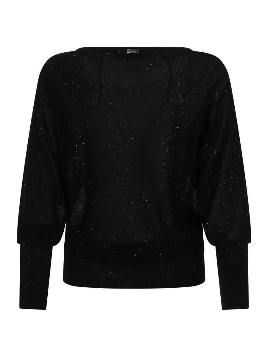 Herno Sequinned Knitted Jumper