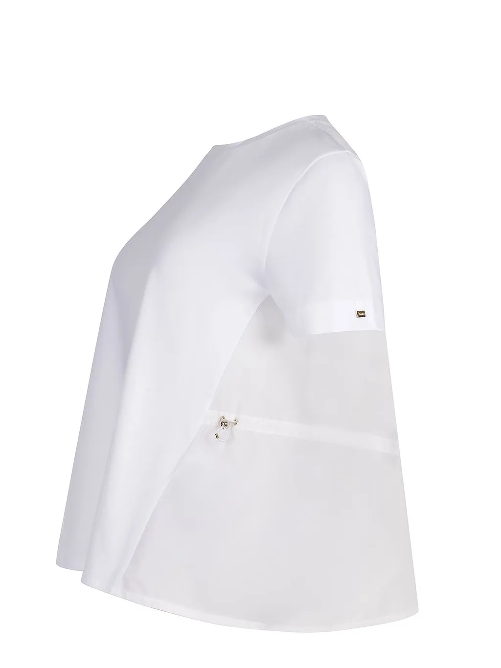 Herno Sheer Back Drawstring T-Shirt