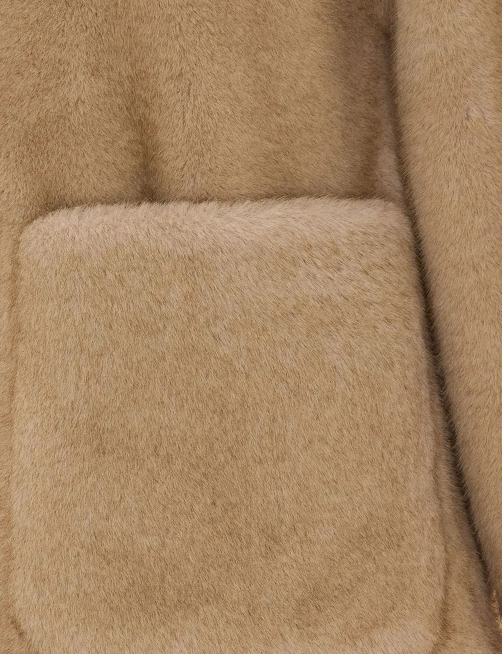 Herno Long Sleeved Shearling Coat