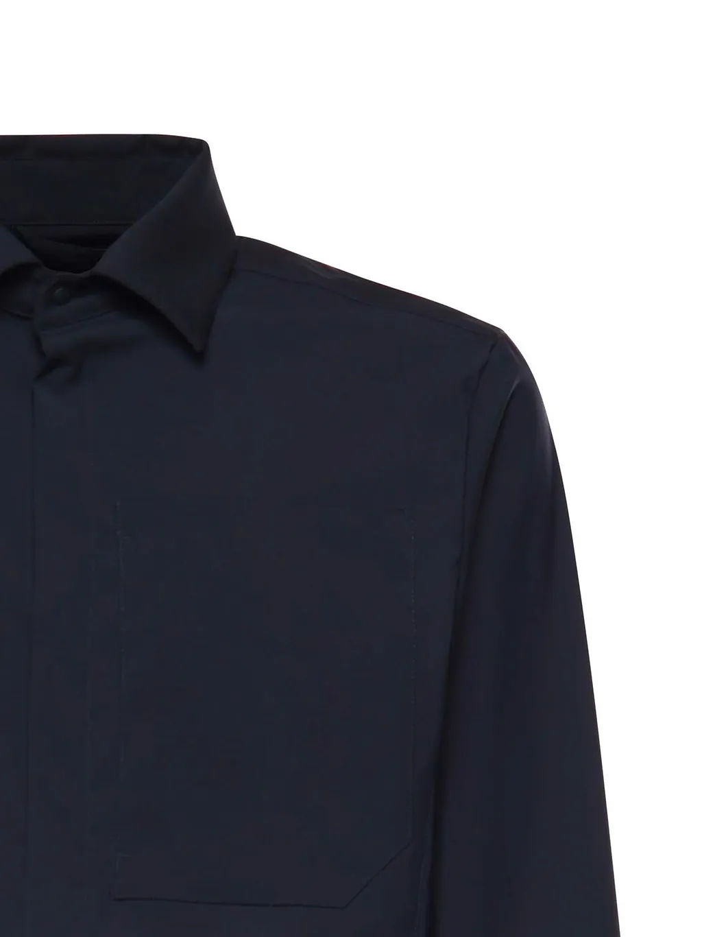 Herno Shirt Collar Pocket Jacket