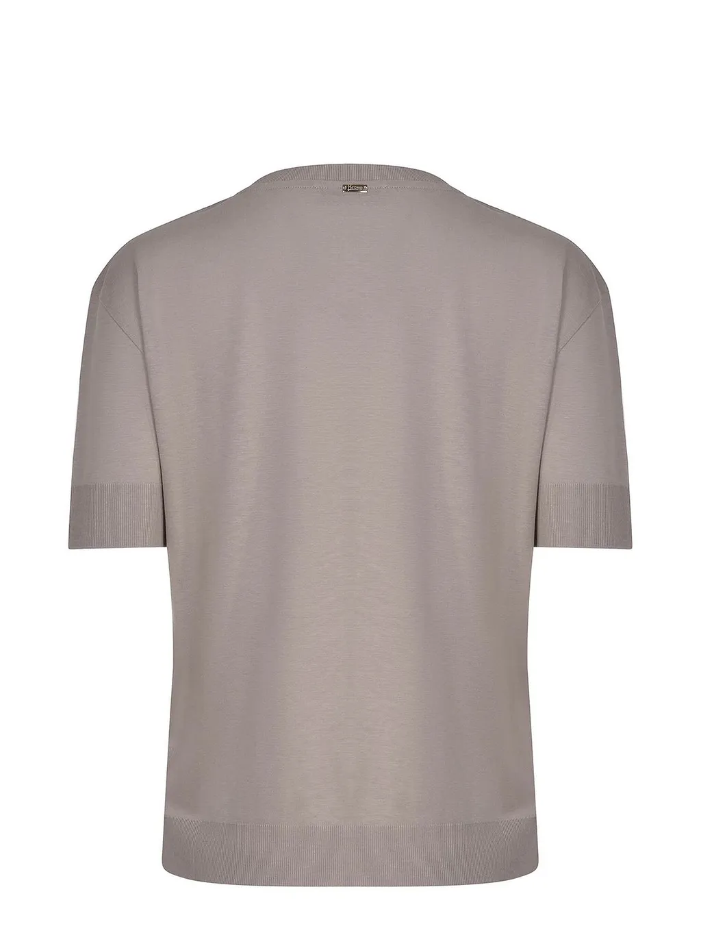 Herno Short-Sleeve Crew Neck Sweater