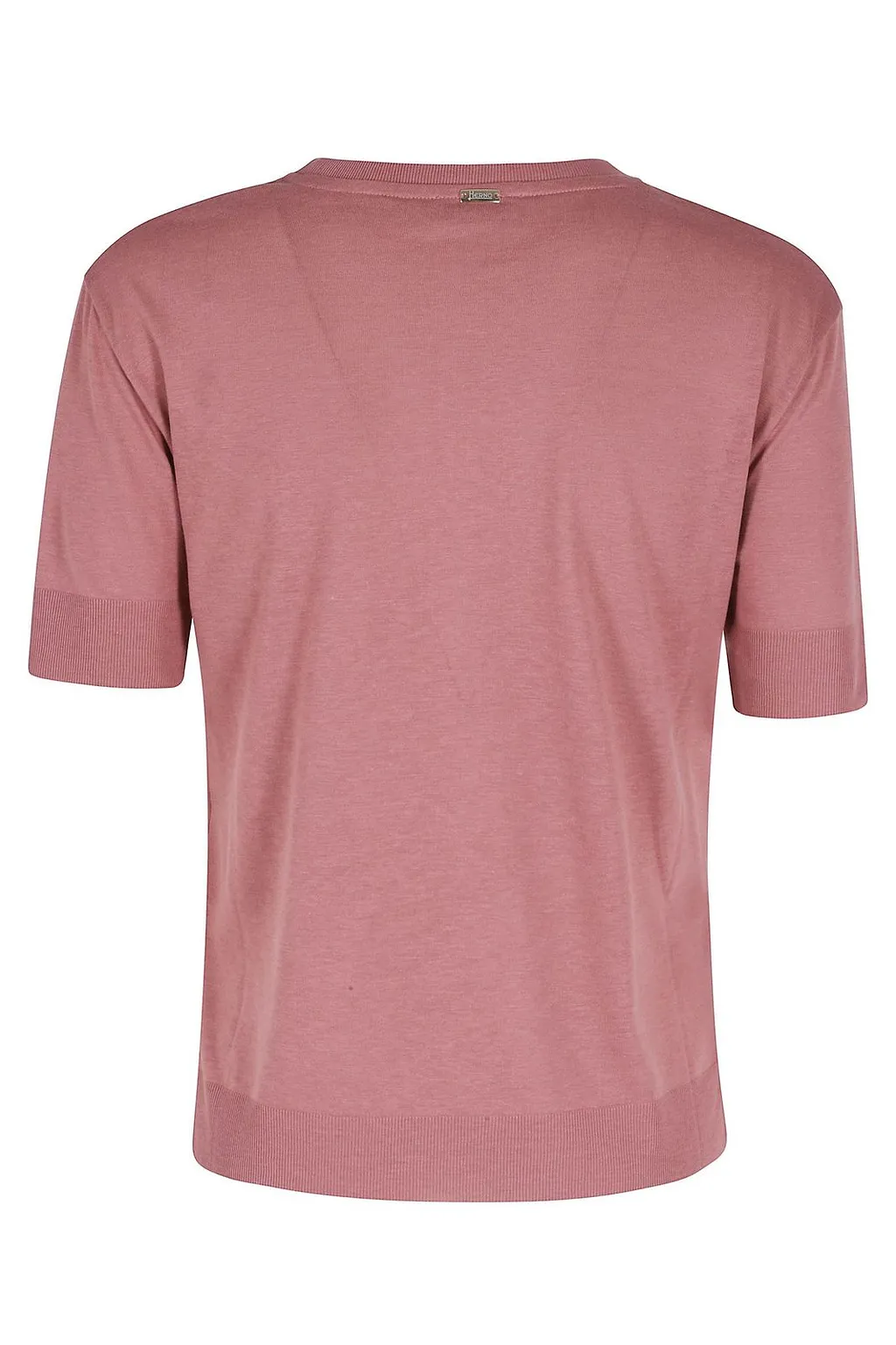 Herno Short-Sleeved Crewneck Knitted Jumper