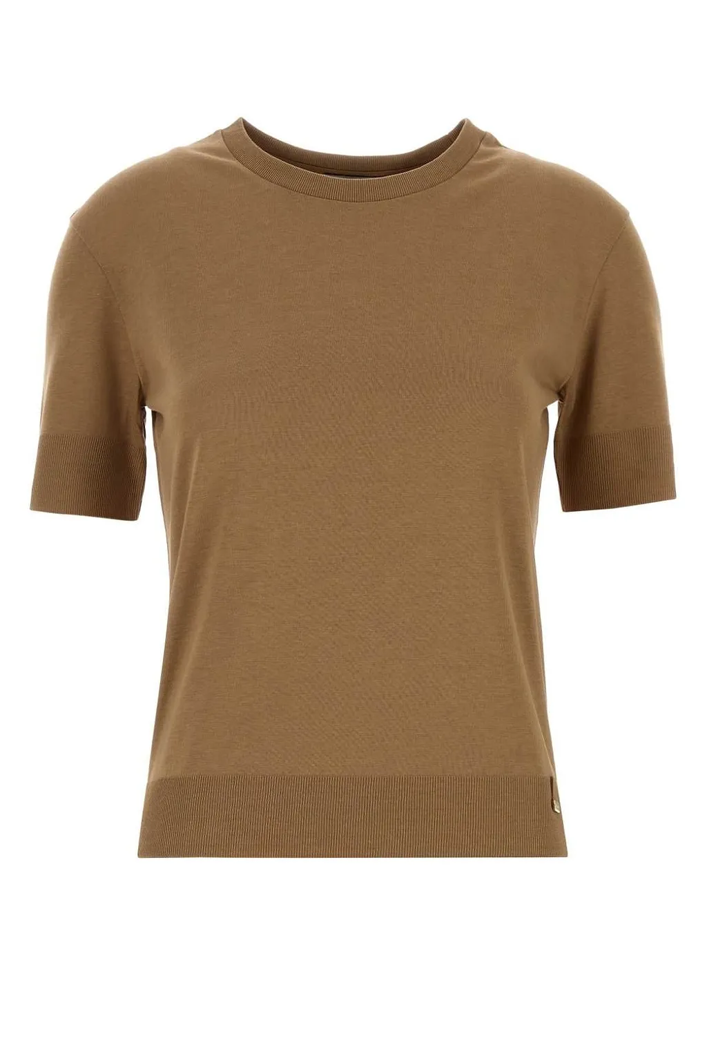 Herno Short-Sleeved Crewneck Knitted Jumper
