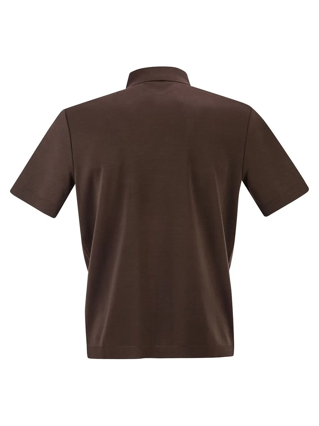 Herno Short-Sleeved Knitted Polo Shirt