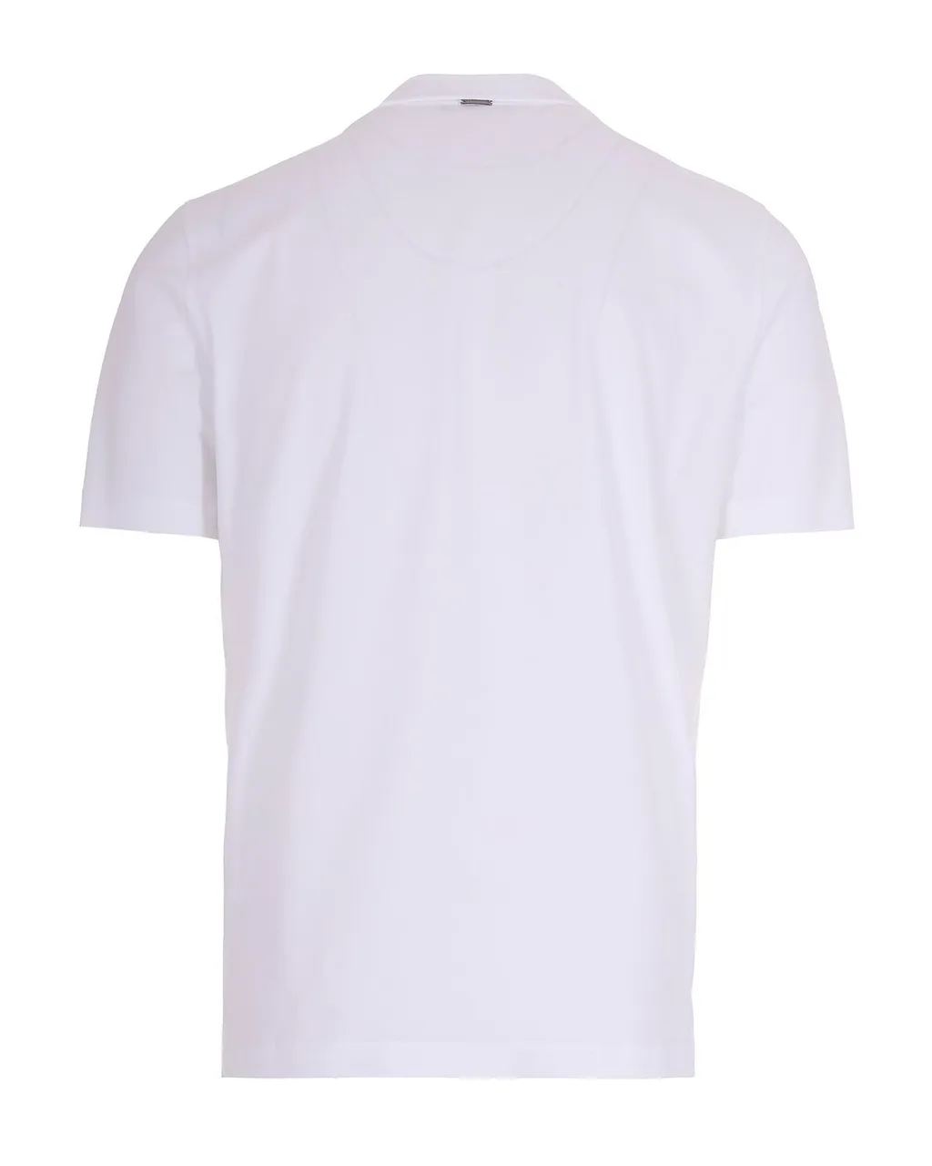 Herno Button Detailed Short-Sleeved Polo Shirt