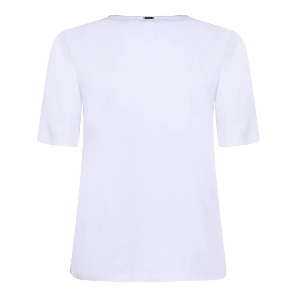 Herno Side Slits Button T-Shirt