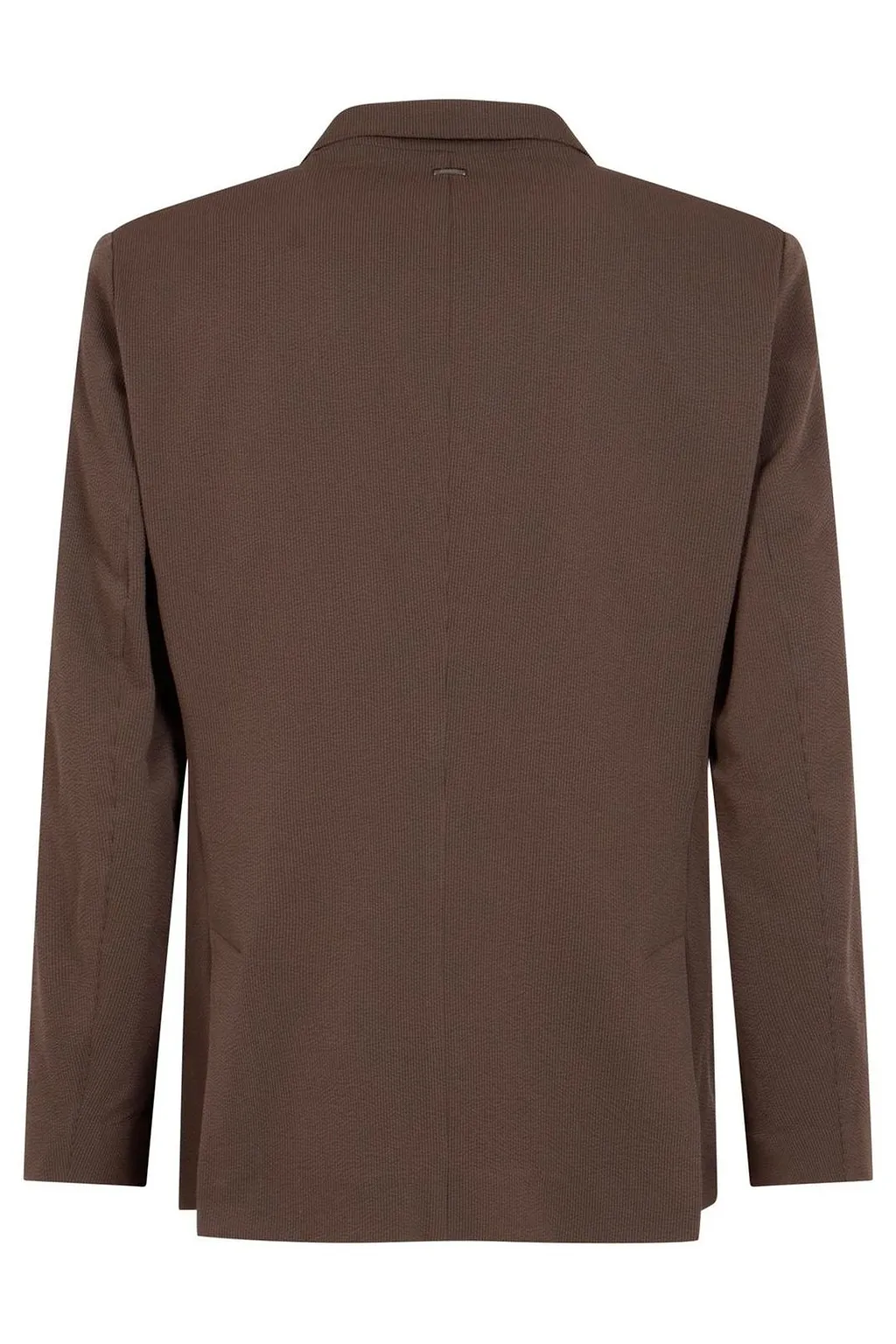 Herno Single-Breasted Seersucker Blazer