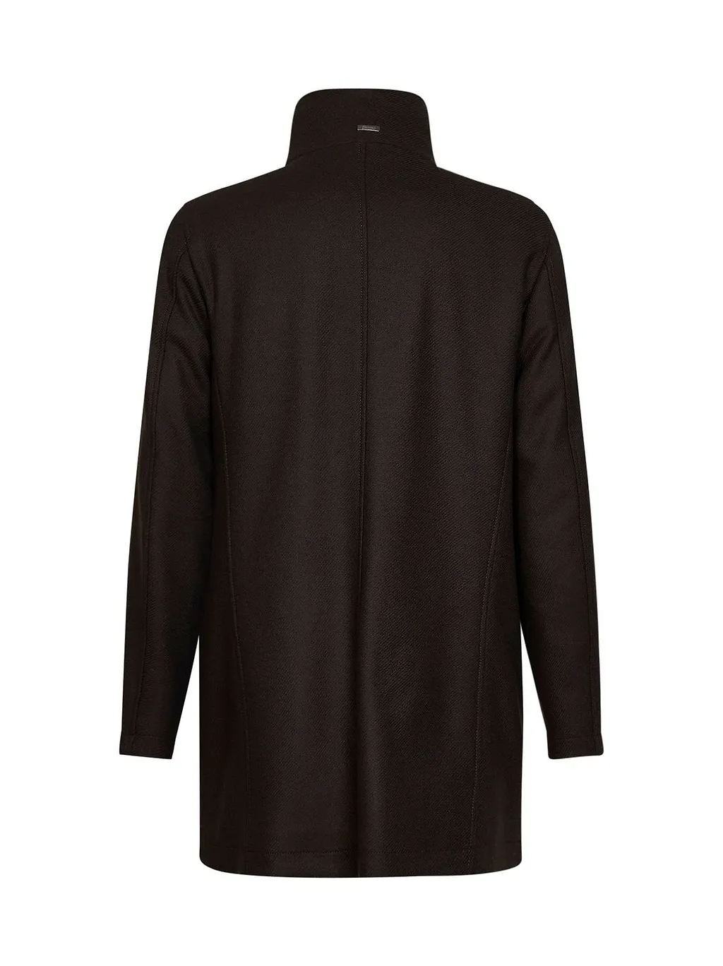Herno Stand-Collar Long Sleeved Coat