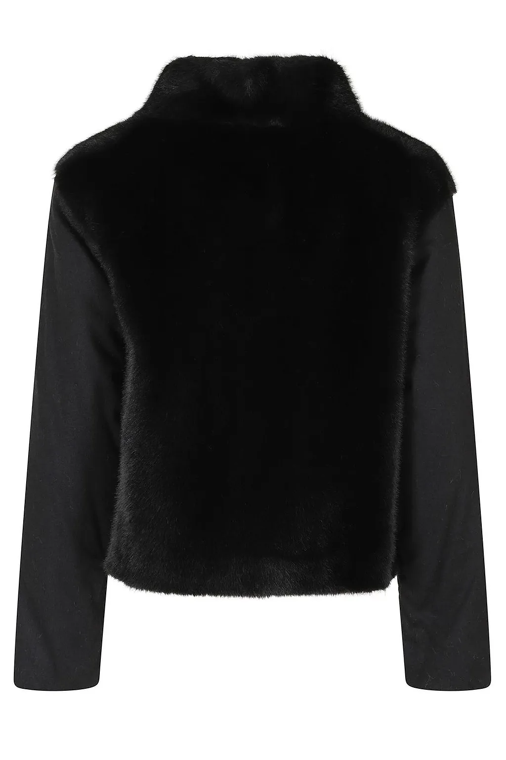 Herno Faux Fur Panel Jacket