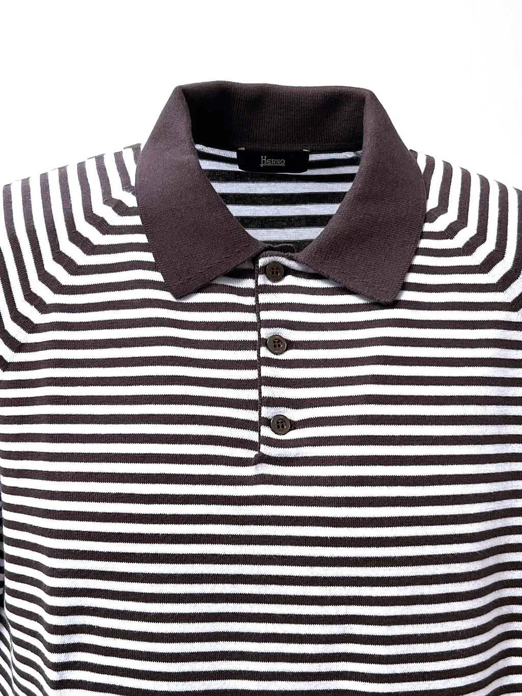 Herno Striped Polo Shirt