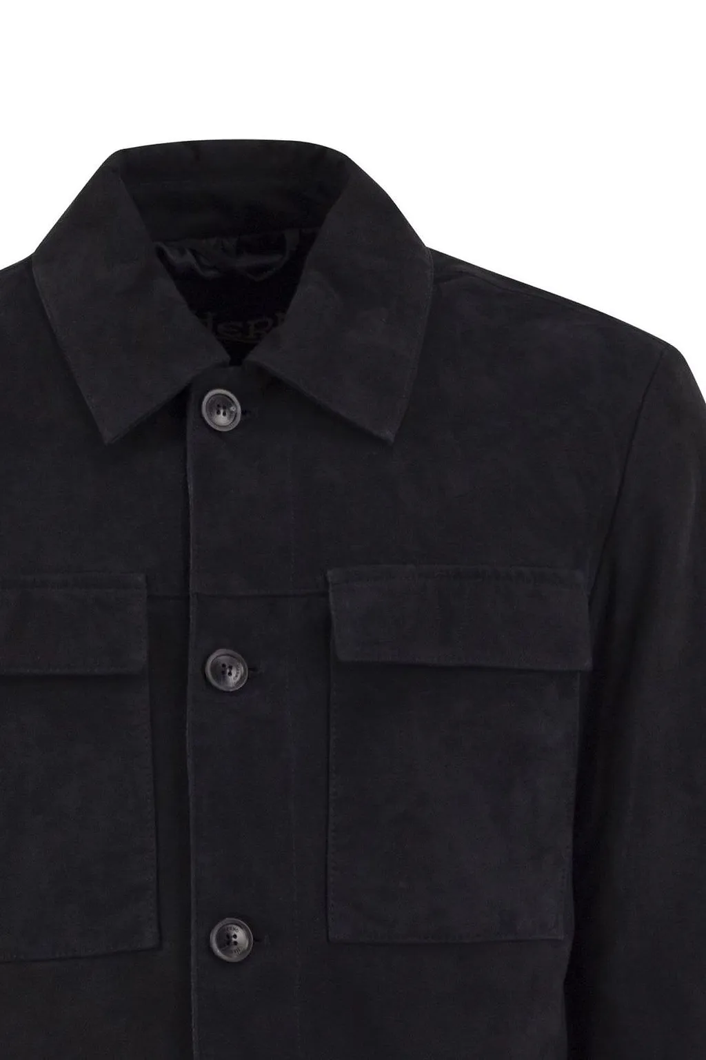 Herno Suede Shirt Jacket