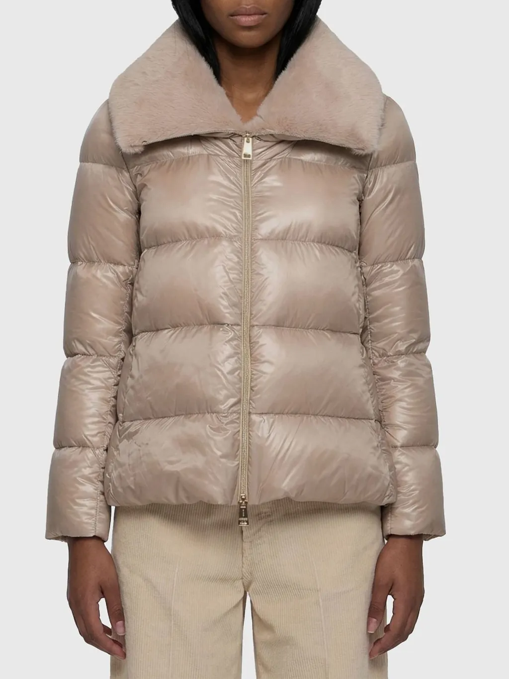 Herno Ultralight Fur Collar Down Jacket