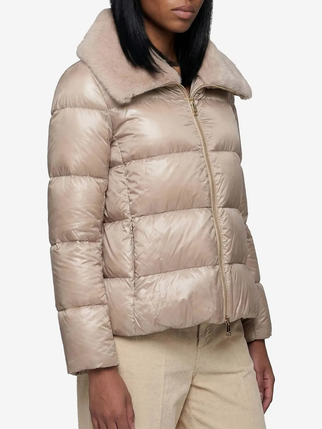 Herno Ultralight Fur Collar Down Jacket