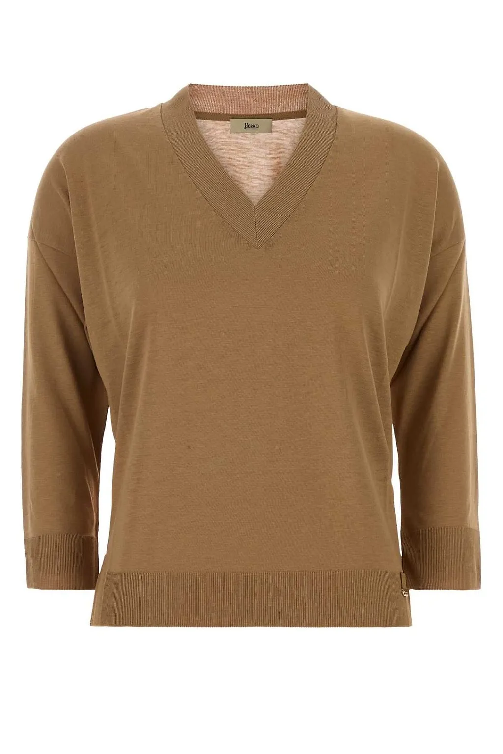 Herno V-Neck Knitted Sweater