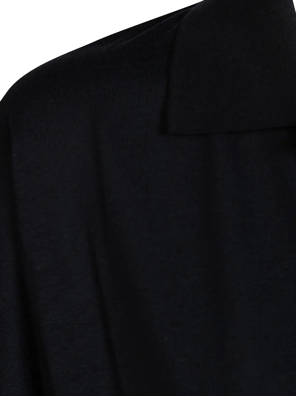 Herno V-Neck Fine-Knit T-Shirt
