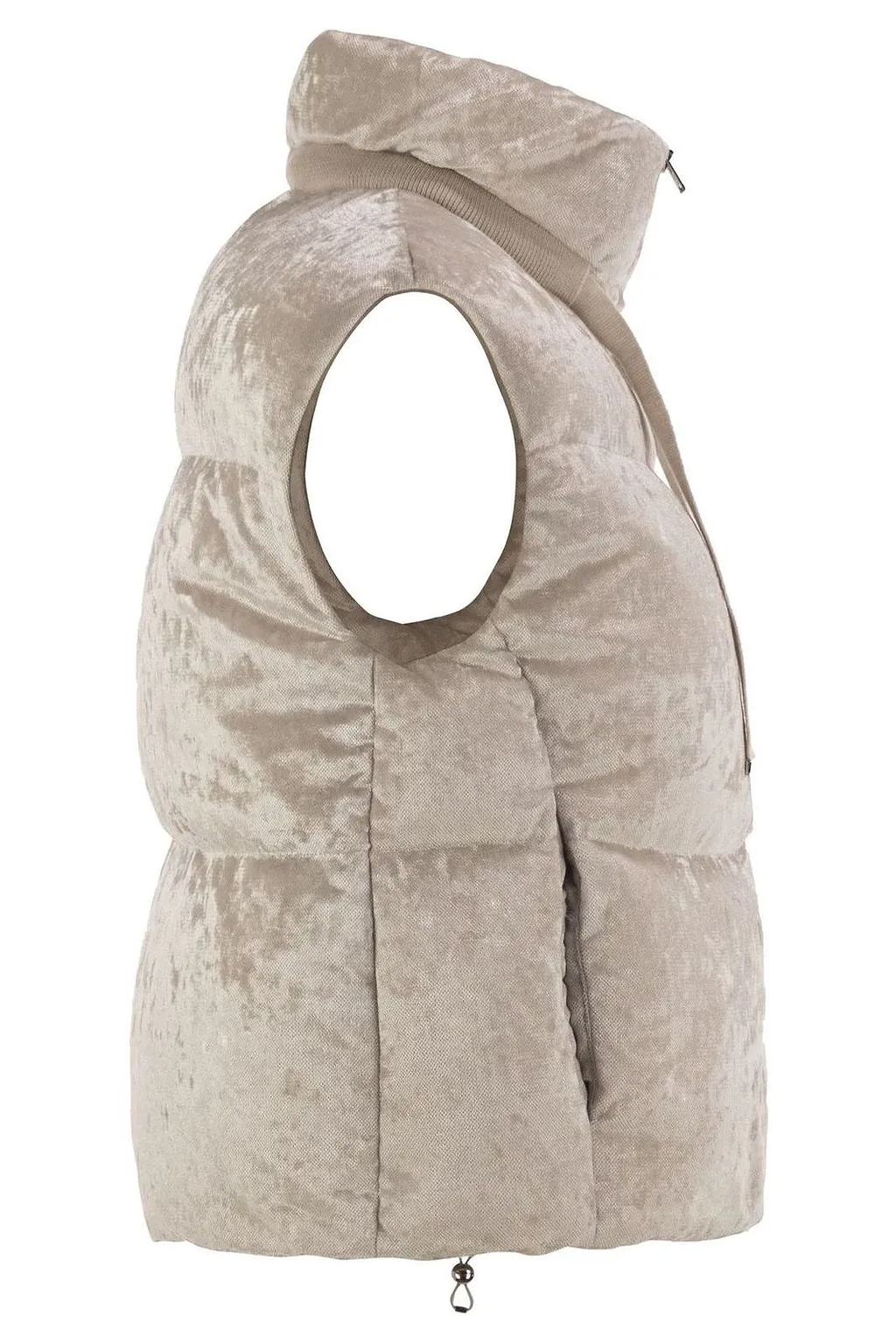Herno Velvet Effect Down Gilet