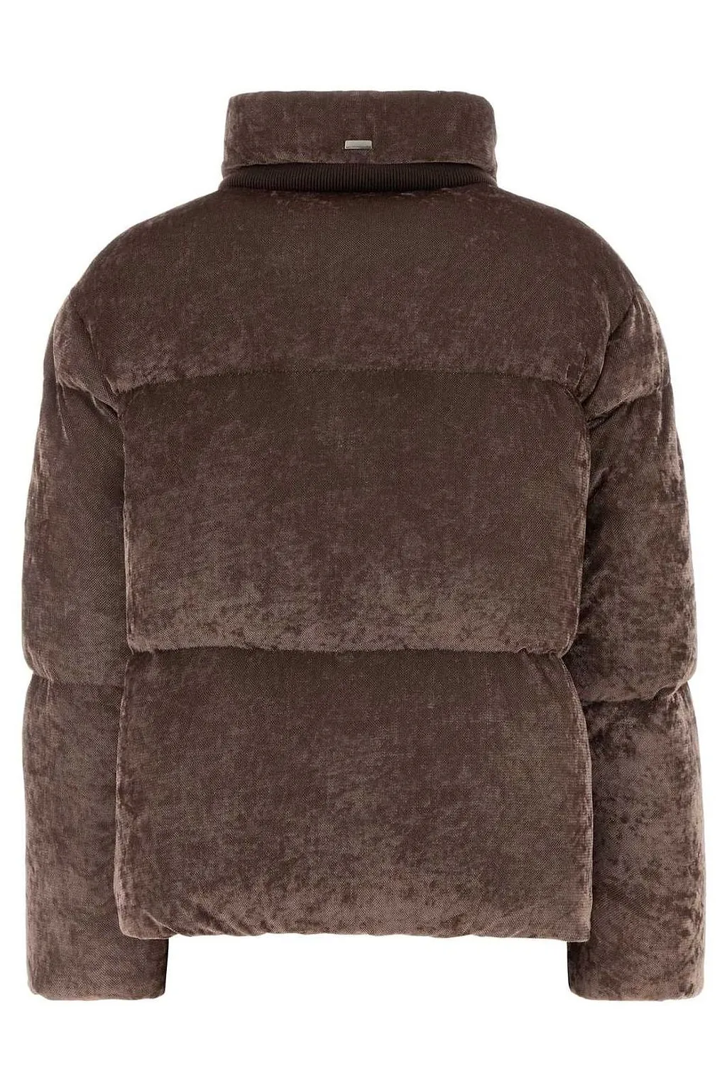 Velvet Puffer Down Jacket