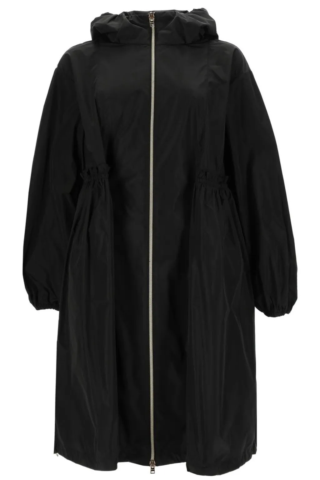 Herno Zip-Up Hooded Coat