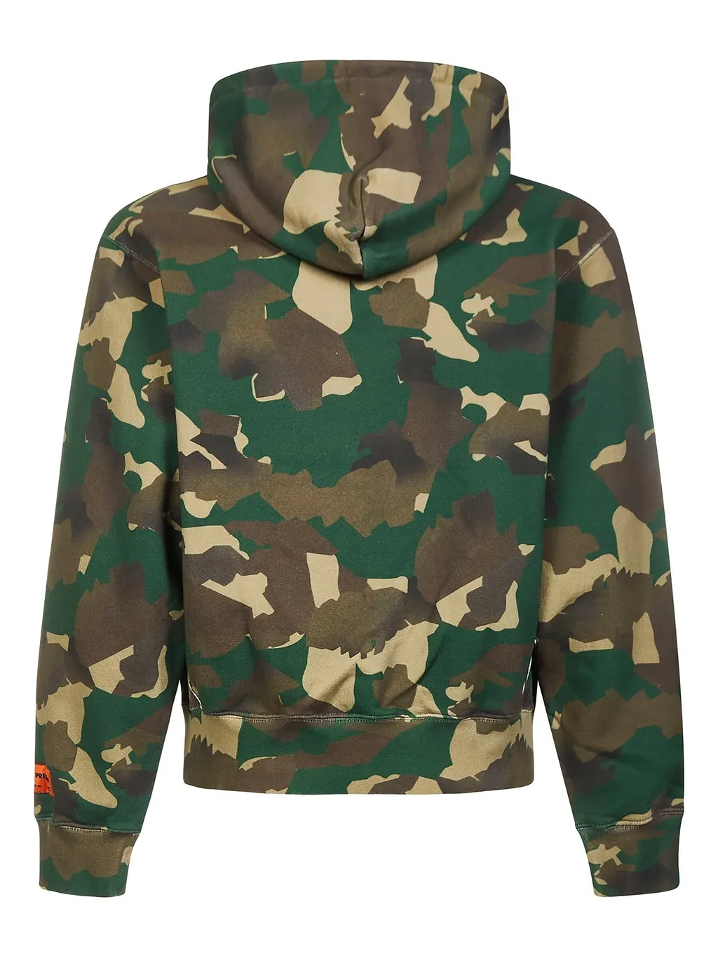Heron Preston Camouflage-Pattern Drawstring Hoodie
