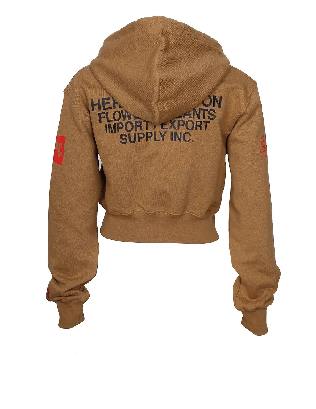 Heron Preston Logo Patch Drawstring Hoodie