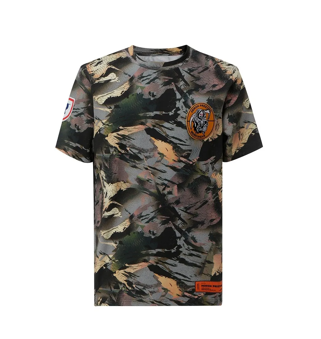 Heron Preston Logo Patch Crewneck T-Shirt