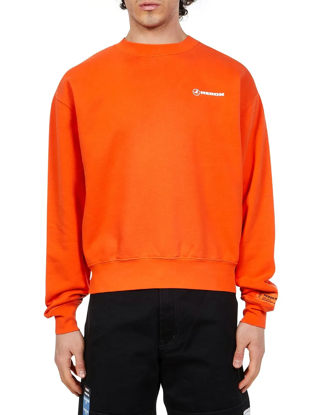 Heron Preston Logo Print Crewneck Sweatshirt