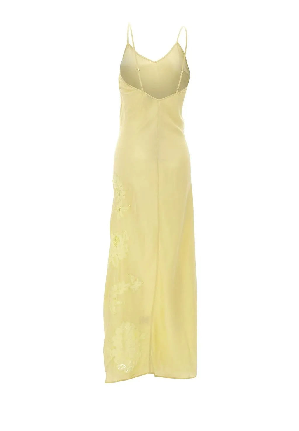 Isla Lace-Insert Slip Dress