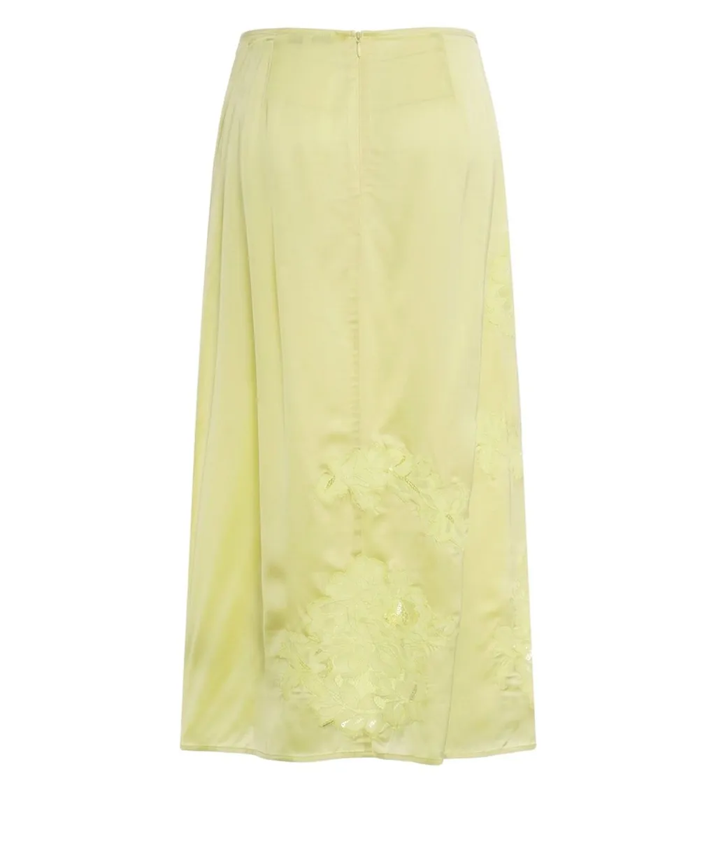 Herskind Satin Midi Skirt