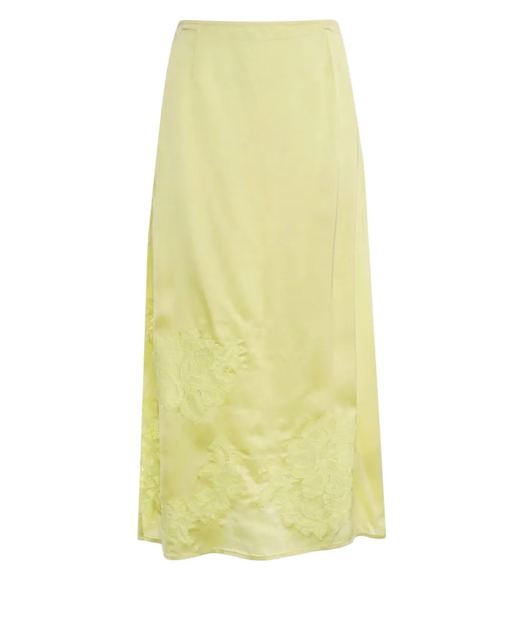 Herskind Satin Midi Skirt